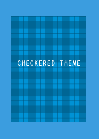 BLUE CHECKERED THEMEj-BLUE-YELLOW