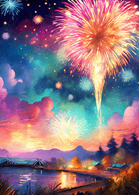 Beautiful Fireworks Theme#763