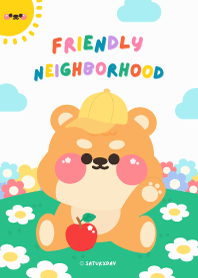 SHIBEAR : Friendly Neighborhood White