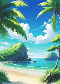 Summer beach sailboat 1f91C8