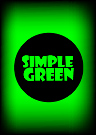Simple green in black theme vr.2