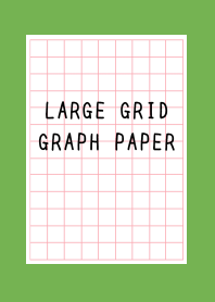 LARGE RED GRID GRAPH PAPER-GREEN-YELLOWj