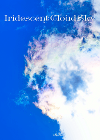 Iridescent Cloud Sky