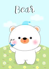 ธีมหมีขาวน่ารัก