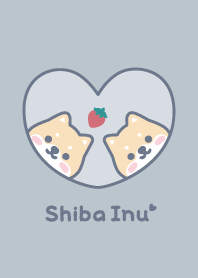 Shiba Inu Strawberry - Dullness Blue
