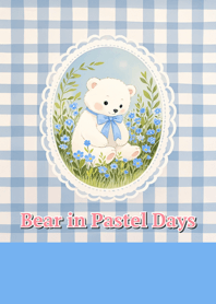 Bear in Pastel Days