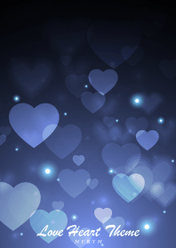 Love Heart Theme -BLUE- 2