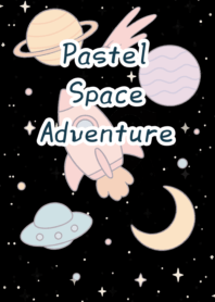 Pastel Space Adventure (B/W 02)