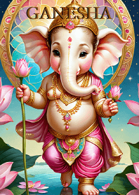 Pink: Ganesha Money & Rich Theme