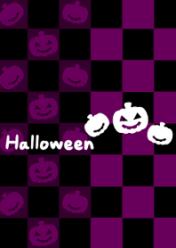 Purple checkered -Halloween2019-