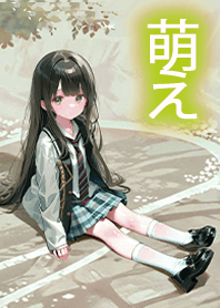 สไตล์กระโหลก-สาวสวยในสวนสาธารณะ1.2