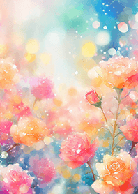 薔薇(バラ)の花の着せかえ(R5203)