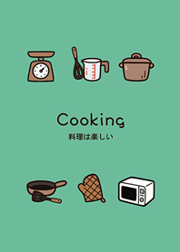 Cooking is so much fun(Mint Green)