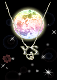イニシャル Y&S(レインボームーン)
