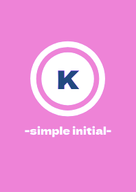 simple initial-K- THEME 98