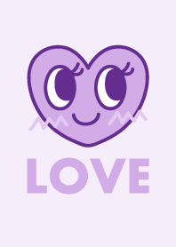 Heart & LOVE Purple