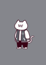 Stadium jacket cat(dusty colors10)