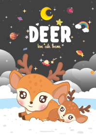 Deer Seaside Black
