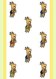 キリンうたくんサックス着せかえ