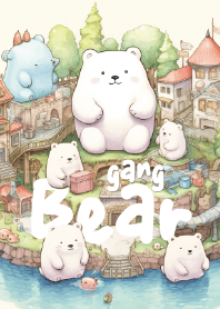 white bear in big town