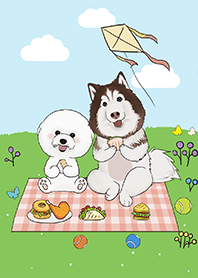 Harry and Meimei went on a picnic!!