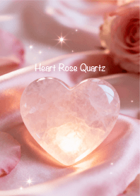 Heart Rose Quartz 3