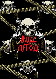 Skulls and pistols (W)