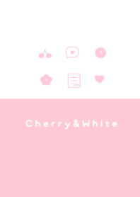 Cherry and White