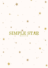 SIMPLE STAR-NATURAL YELLOW- 24