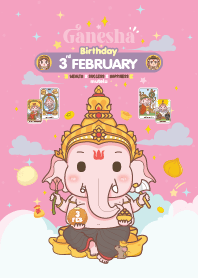 Ganesha x February 3 Birthday