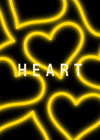 Neon Heart is Full Yellow 42