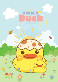 Rubber Duck Garden Galaxy Kawaii