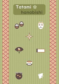 Japanese tatami / flower square