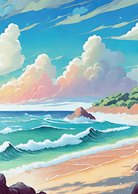 Beautiful real scenery(Summer-413)