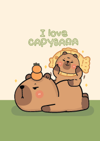 Capybara : Green lover