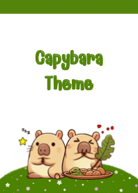 คาปิบาร่า โทนสีเขียว V.1