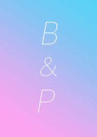 ブルーとピンク