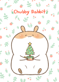Chubby Rabbit-Happy Holiday