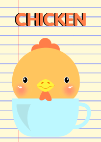 Simple Cute Chicken Theme Vr.2