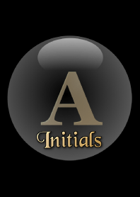 Good fortune Initials 8 "A"