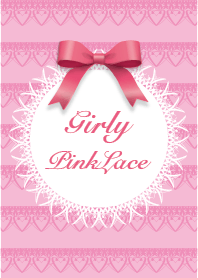 Girly Pink Lace
