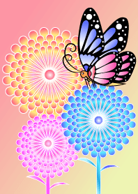 The World of Flowers and Butterflies