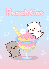 蜜桃貓_香草聖代
