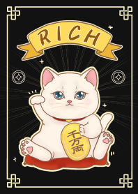 The maneki-neko (fortune cat)  rich 79