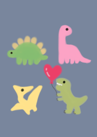 ふんわり可愛い恐竜