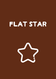 FLAT STAR - Chocholate