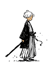 Ink Vibe Samurai: Stay Calm