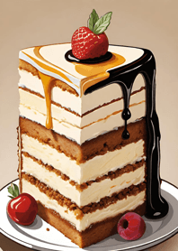 生日快樂 蛋糕 OK1F0