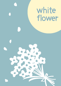 white flowers