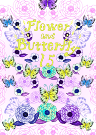 Flower and butterfly15